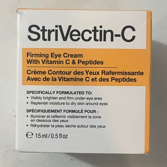 StriVectin-C firming Eye Cream peptides vitamin C 15 ml NIB - Picture 1 of 4